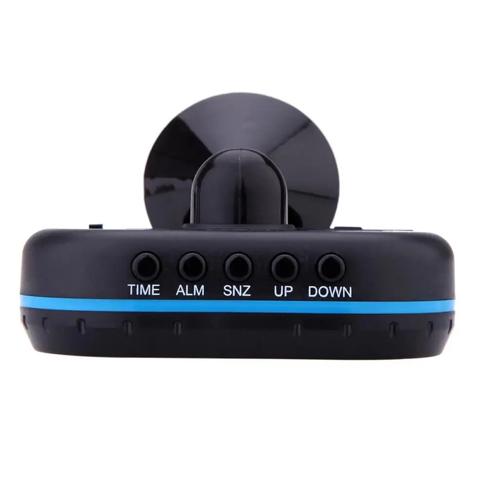 Car Thermometer Digital Clock DC12-24V Automobile LED Lighted Auto Dual Temperature Gauge Voltmeter Voltage Tester | Дом и сад
