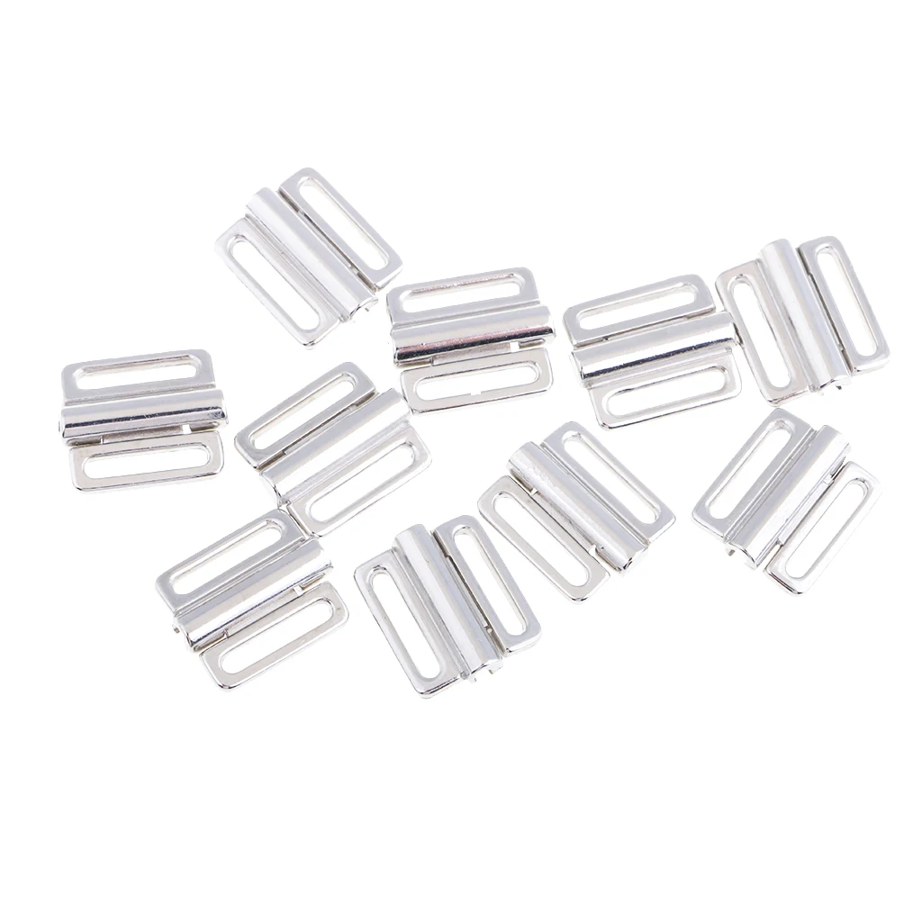 100 шт. металлический бюстгальтер регулируемый ремень нижнее белье слайдер пряжка