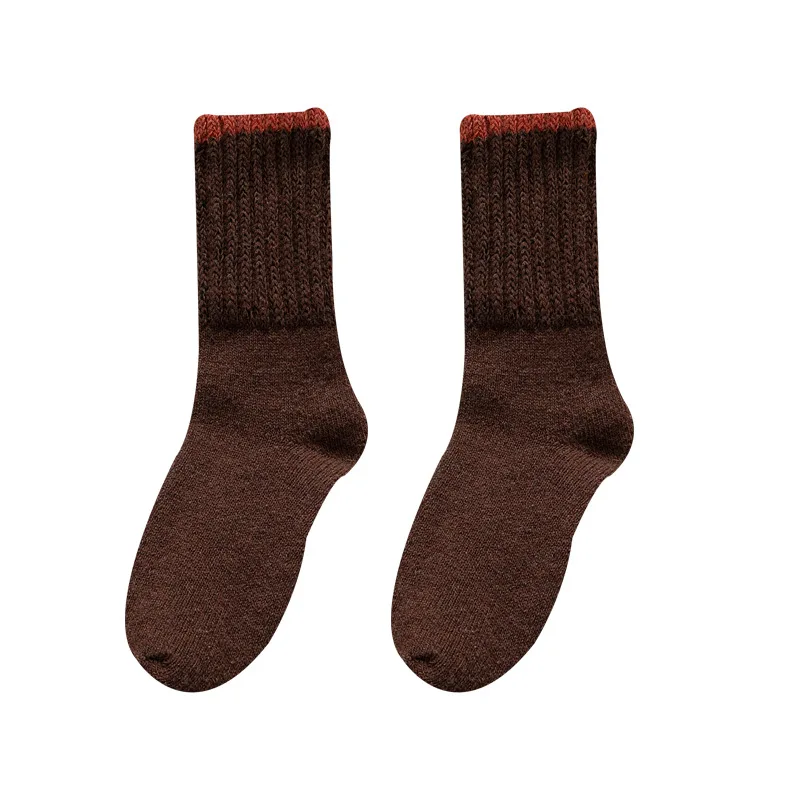 Thicken Ladies Socks Color 5 PAIRS Ladies Socks Thermal Socks Woman Women Socks Winter Thick Sock Female Sock Snow