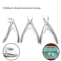 stainless steel childrens dental extraction forceps deciduous teeth dental instruments