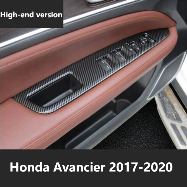 

Аксессуары для Honda Avancier 2017-2020, Стайлинг автомобиля, ABS, дверь, окно, стекло, переключатель управления, панель управления, крышка, отделка
