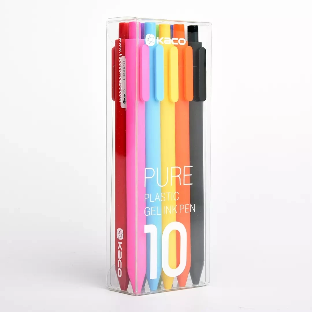 Ручки гелевые выдвижные с черными/цветными чернилами 0 5 мм | Электроника