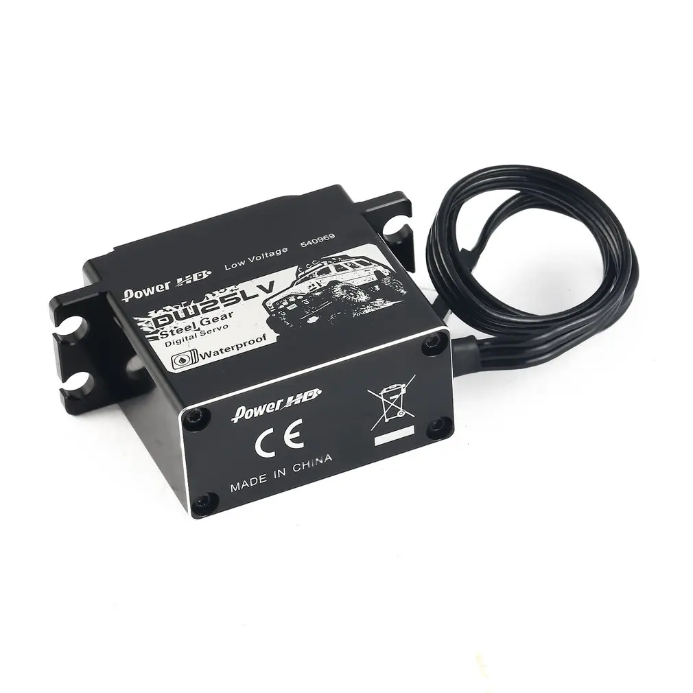 Фото Мощность HD DW-25LV Водонепроницаемая металлическая передача цифровая Coreless Servo с 25 кг Мощность HD DW-25LV Водонепроницаемая металлическая передача цифровая Coreless Servo с 25 кг