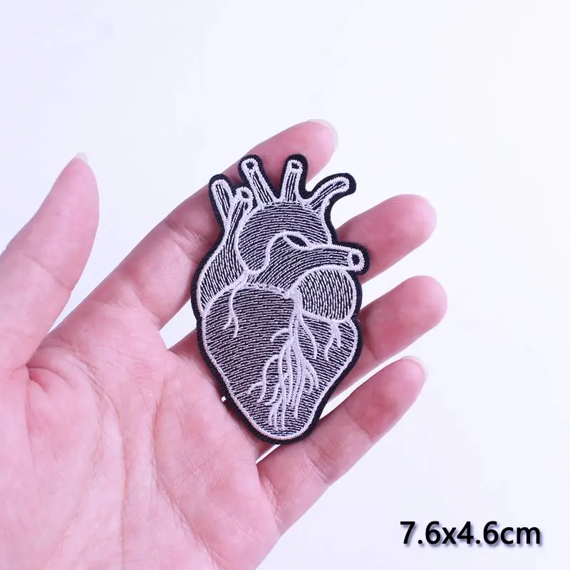 Патчи с цветами на руку патчи утюгом для одежды аппликации в виде сердца стиле