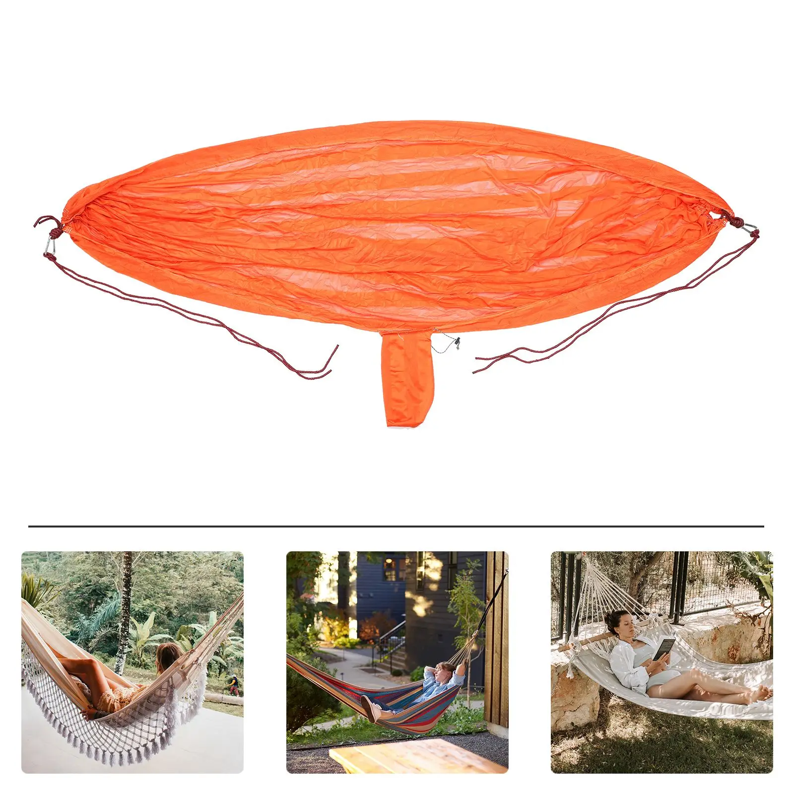 

Ultralight 1 Person Outdoor Hammock Portable Double Person Camping Climbing Hammock Nylon Swing Sleep Bag Hold 250kg 250*140cm