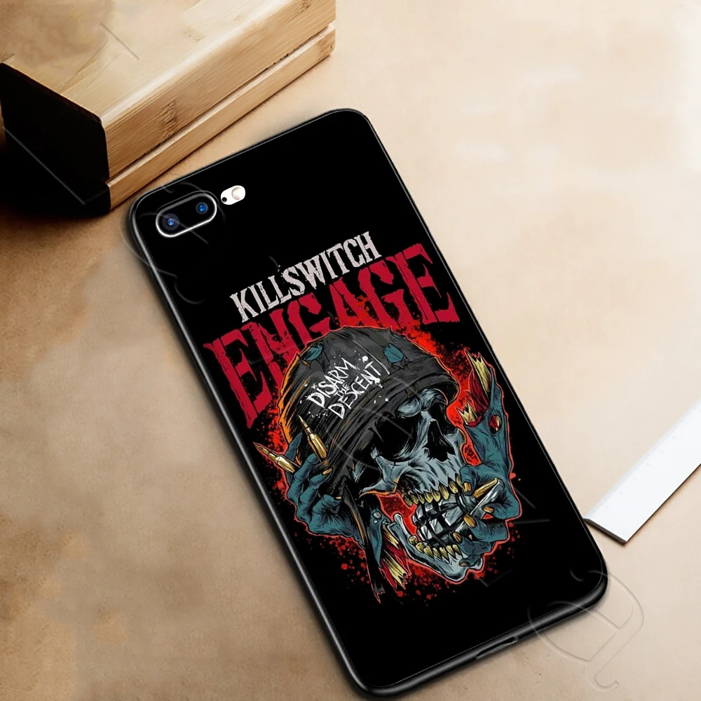 Lavaza Killswitch Engage Five Finger Silicone Soft Case for iPhone XS Max XR X 8 7 6 6S Plus 5 5S SE | Мобильные телефоны и
