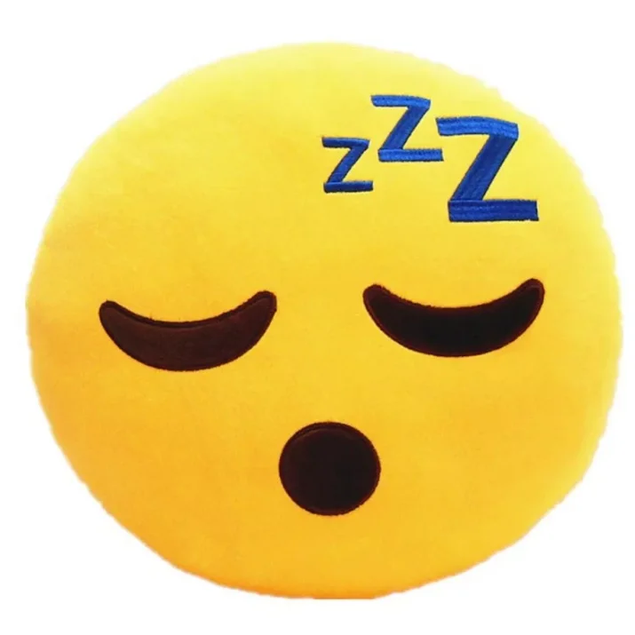 Подушка Emoji ZZZ (Эмоджи Спящий / Sleep 28 см)|Подушка| |
