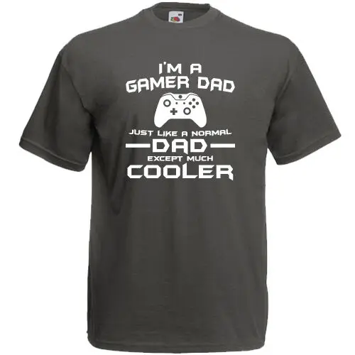 Я геймер папа как обычный но гораздо круче футболка день отцов Xbox Ps | Мужская