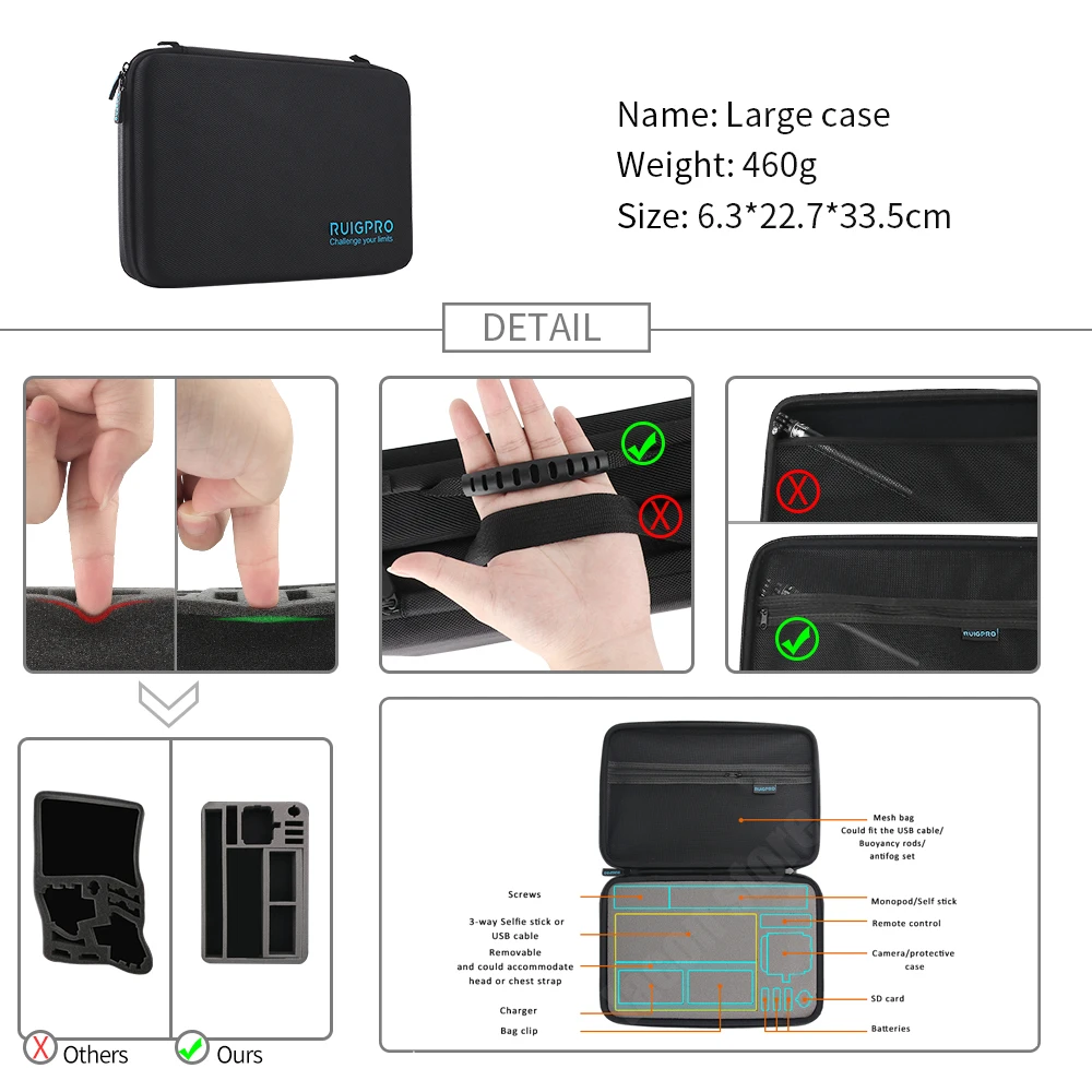 Аксессуары для экшн камеры GoPro Hero 9 8 7 6 5 Black Xiaomi Yi 4K SJCAM SJ8 Pro M20 Eken H9 Go крепление Sony