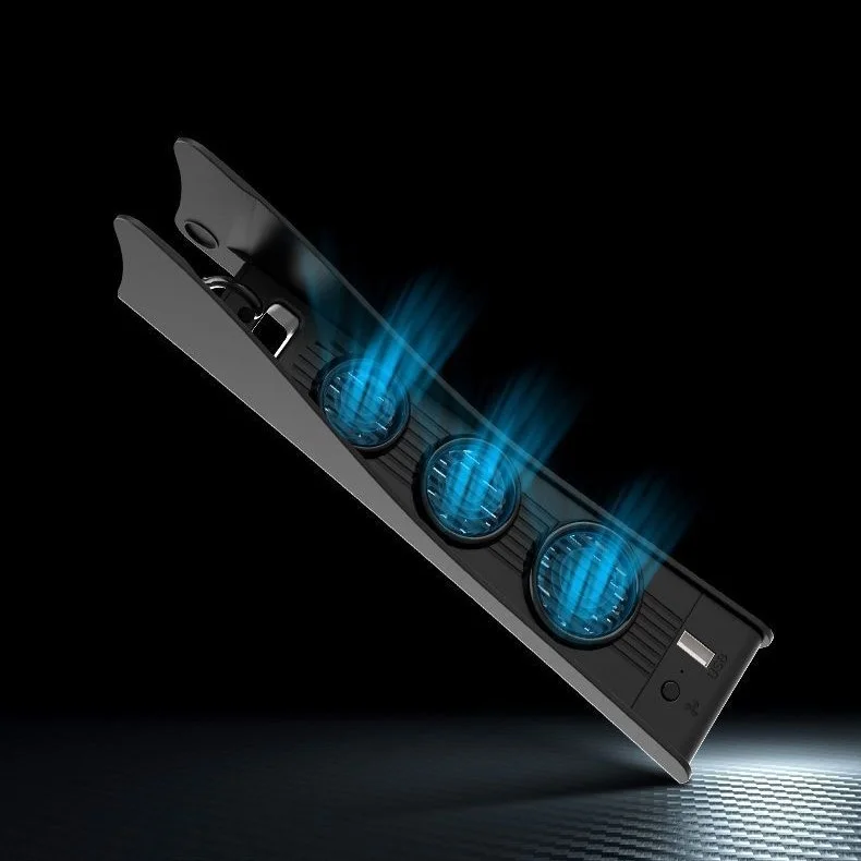 Охлаждающий радиатор для консоли PS5 USB кулер с 3 вентиляторами наушников|Запасные