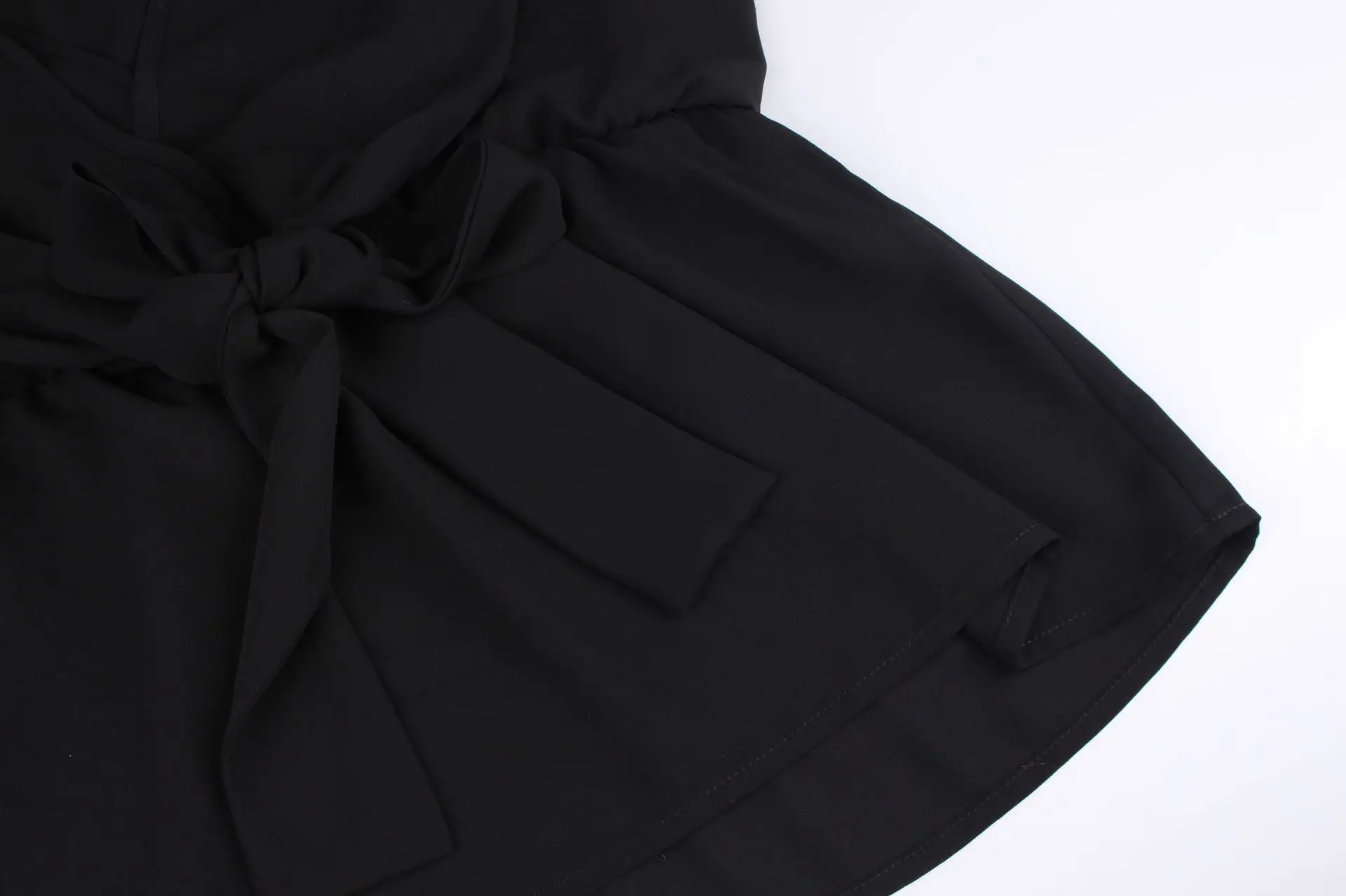 

2020 new fashion V-neck Tie Top Long Sleeve elegant women's wear shirt women shirts