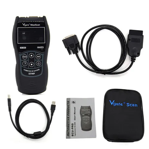 VS890 Vgate VS890 OBD2 сканер VS-890 OBDII считыватель кодов Поддержка OBD OBDII CAN протоколы 13 языков лучше ELM327 AD310 - Цвет: VS890