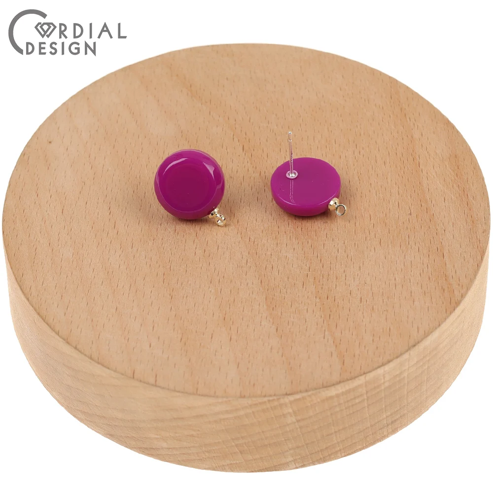 

Cordial Design 14*18MM 100Pcs Jewelry Accessories/Resin Earrings Stud/Hand Made/DIY Earring Making/Jewelry Findings & Components