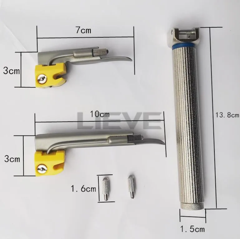 Ларингоскоп из нержавеющей стали для интубации зеркало горла анестезии взрослых