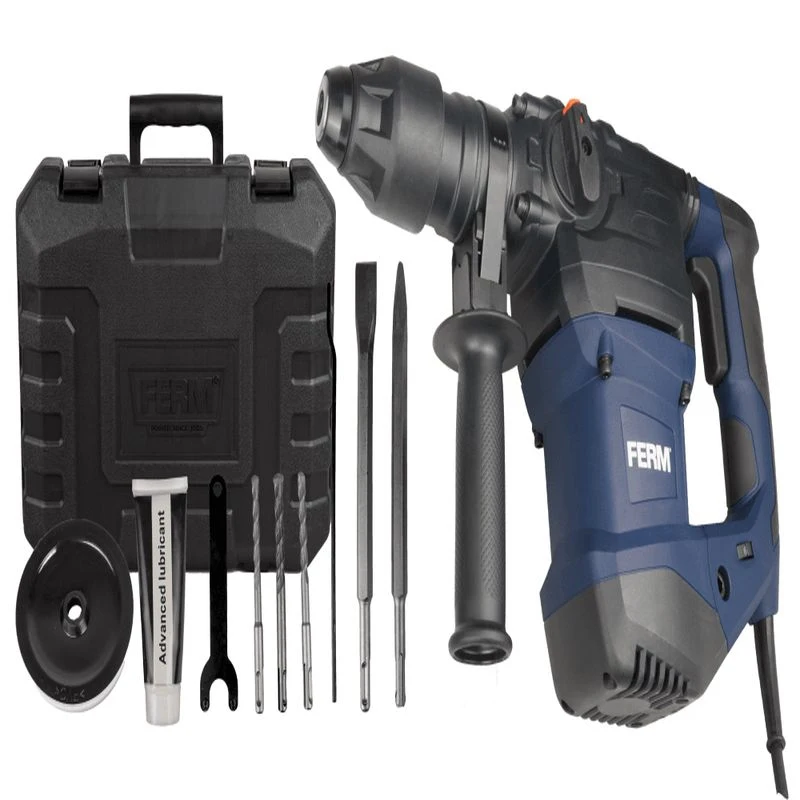 FERM HDM1037 Rotary perforator 1500 W 6 J 3 modes 0-950 RPM SDS+ Power Tools Electric Hammer Puncher Drill drill Jackhammer | Инструменты