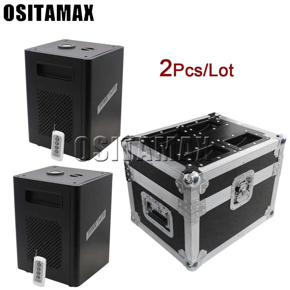 2pcs with flightcase 2 шт./лот, 400 Вт, пульт дистанционного управления/DMX, холодная Искра, фейерверк, искры, машина для празднования свадьбы, вечеринки - Цвет: 2pcs with flightcase