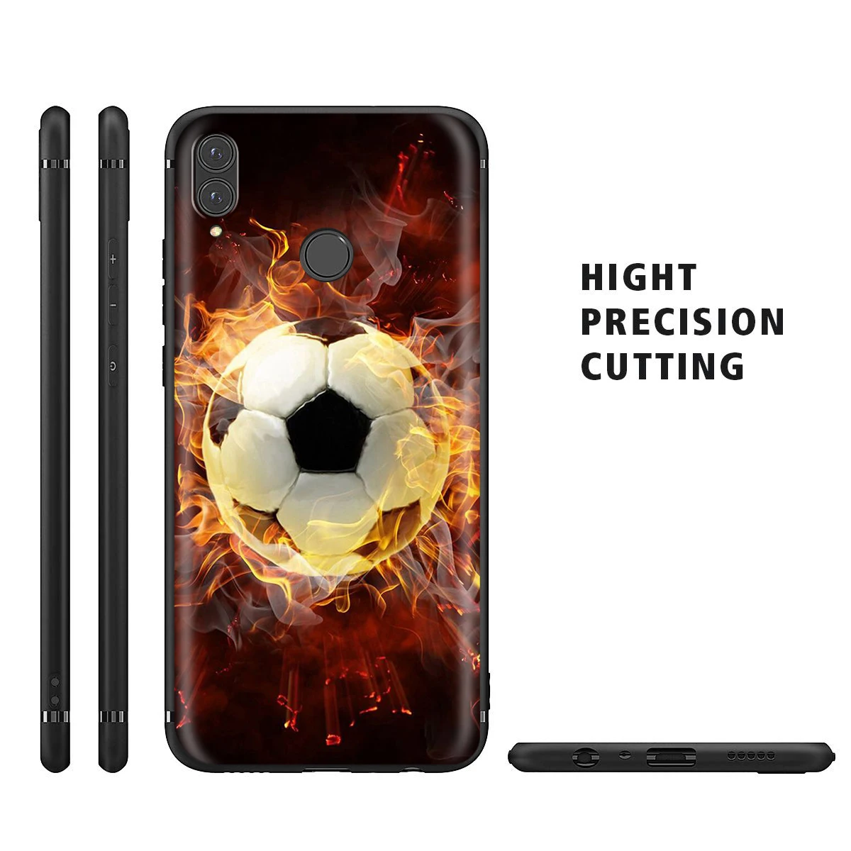 YIMAOC Fire чехол для футбольного мяча Huawei Mate 30 20 Honor Y7 7a 7c 8c 8x9 10 Nova 3i 3 Lite Pro Y6 2018 P30 P
