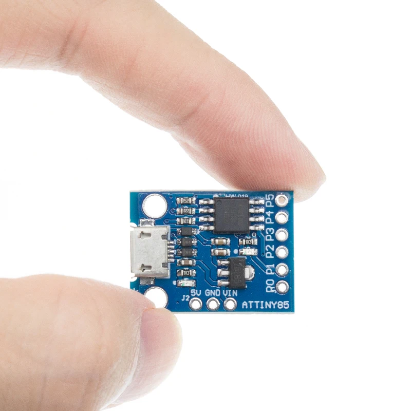 Сине черная плата разработки TINY85 Digispark Kickstarter Micro модуль ATTINY85 для Arduino IIC I2C USB|development