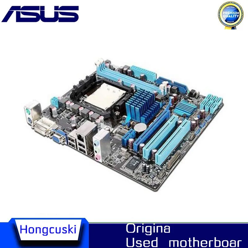 For Asus M4A78LT-M LE Desktop Motherboard 760G 760L Socket AM3 DDR3 UEFI BIOS Original Used Mainboard | Компьютеры и офис