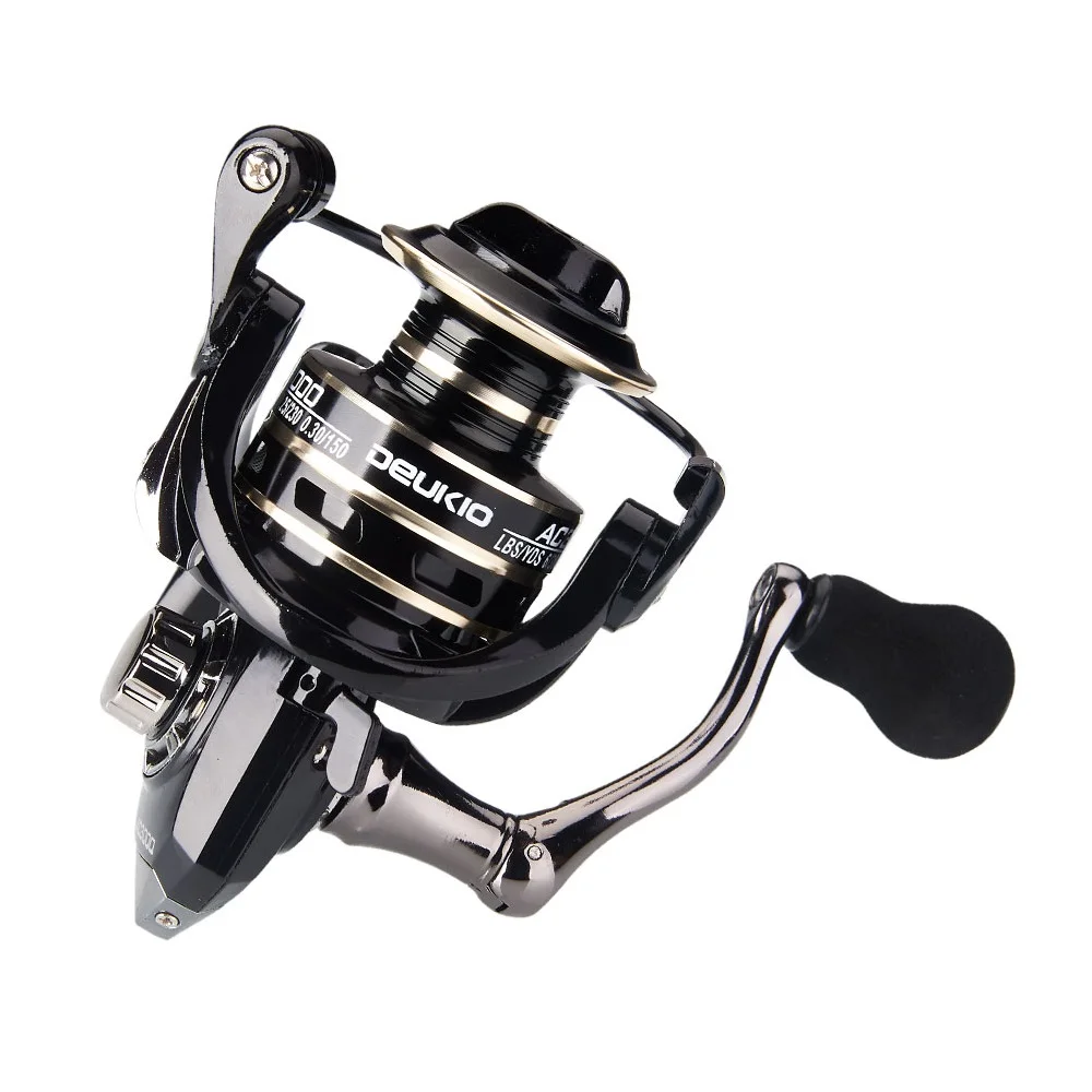 Full Metal 5.2:1 Fishing Spinning Reel 8KG Max Drag Spool Wheel Carp Casting AC2000-7000 Series | Спорт и развлечения