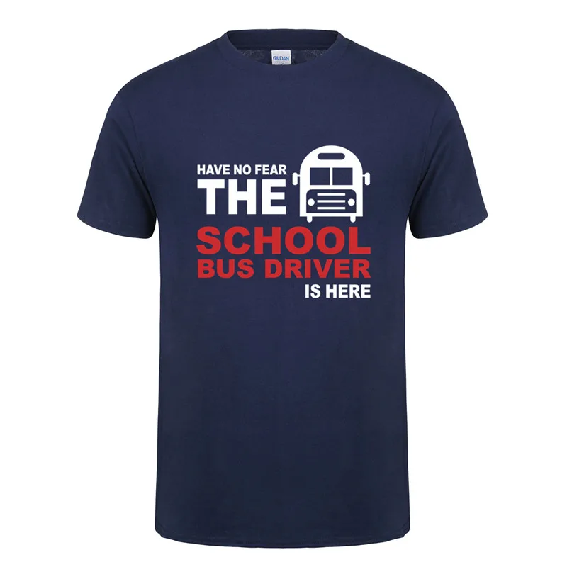 Новая футболка с надписью Have no Fear The School Bus is here мужские летние модные хлопковые