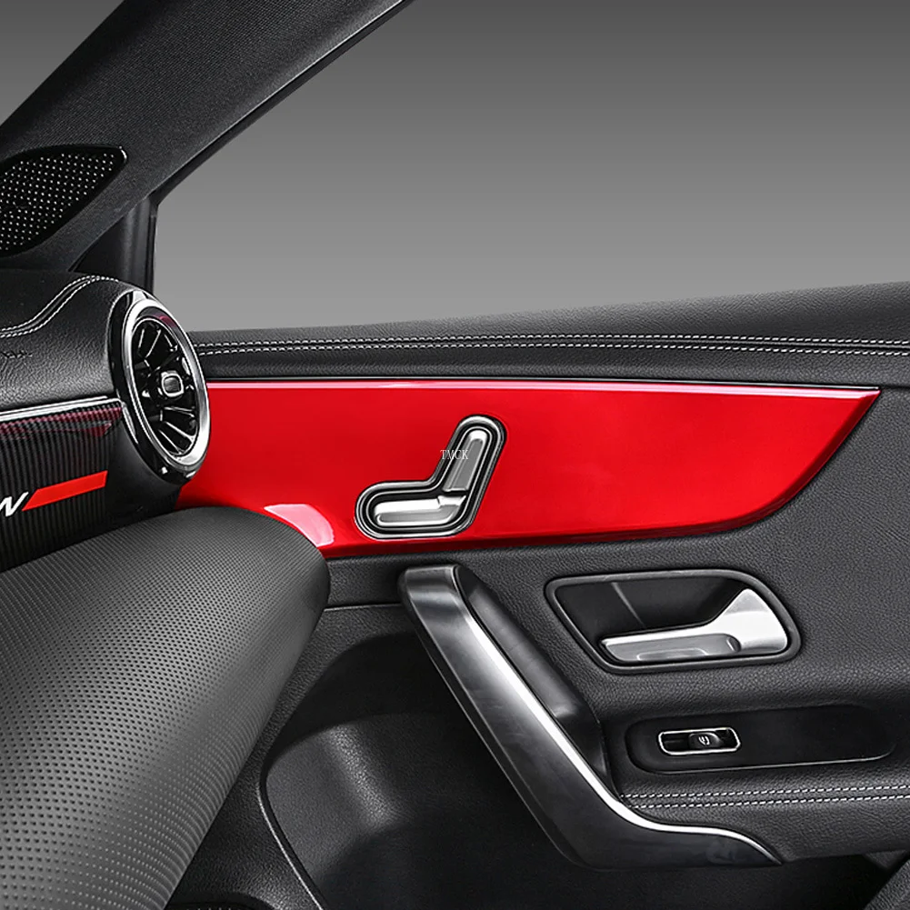 2 шт. для Mercedes Benz A Class W177 V177 A180 A200 A220 A250 2019 декоративная панель передней двери