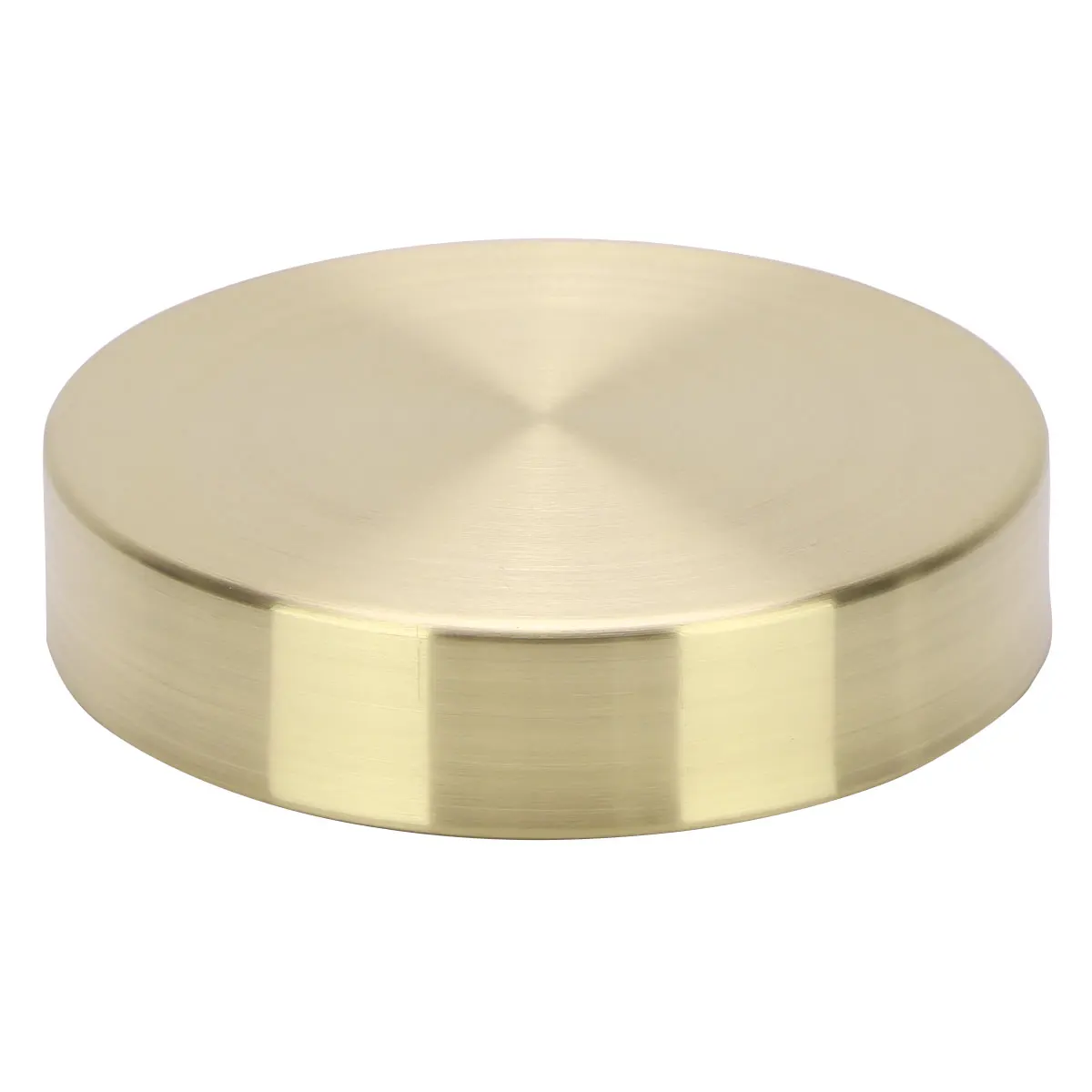 Поддон для хранения мелких предметов круглый металлический лоток из латуни/меди