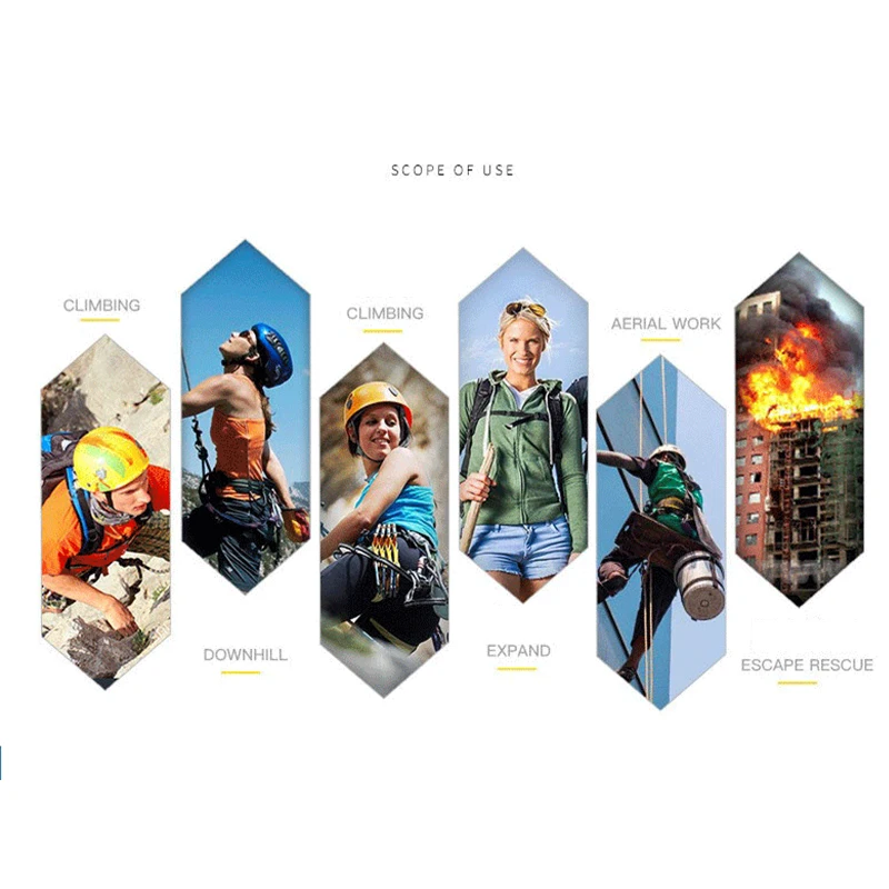 Профессиональный наружный ремень безопасности для скалолазания воздушной