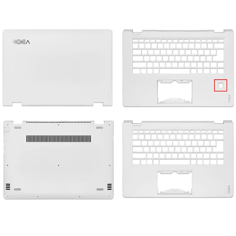 

Новинка для Lenovo YOGA 510-14 510-14ISK FLEX4-14 Flex 4-1470 задняя крышка для ноутбука/Упор для рук/Нижняя крышка A C D белый