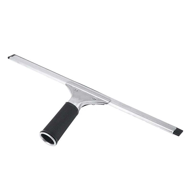 

45CM Stainless Steel Window Glass Wiper Windshield Cleaner Mirror Table Scraper Cleaning Brush Tool
