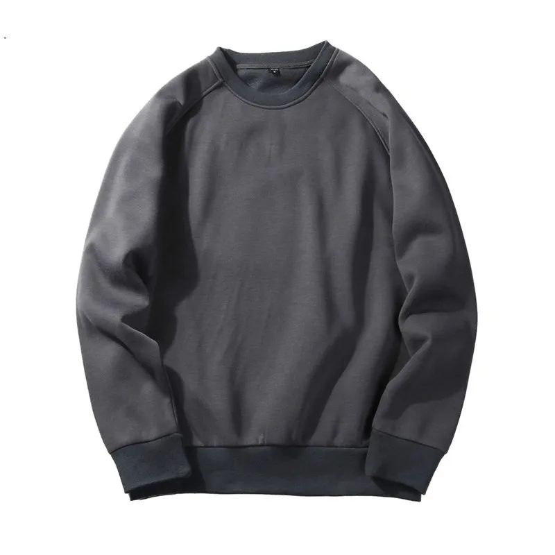 

Moonspecial Brand Men Casual Hoodies Sweatshirt New Spring Solid Color Fleece Polyester Pullover Coat Warm Hoodies Male EU size