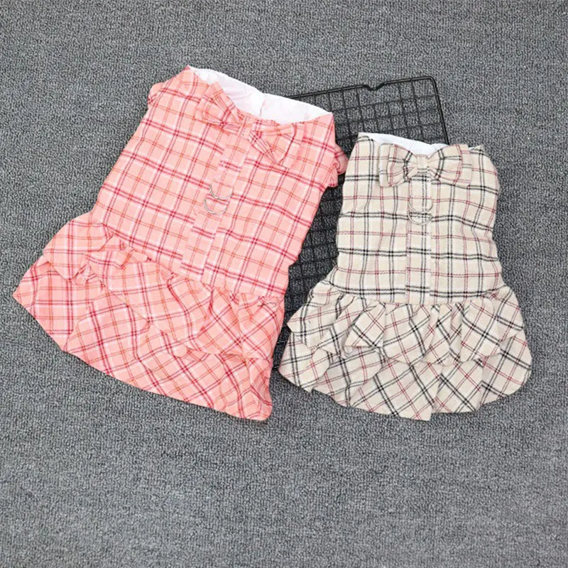 

New Pet Sweet Skirts Traction Breathable Dog Dress Thin Section Skirts Cloth Comfortable Pet Skirt Casual Fashion Pet Clothes