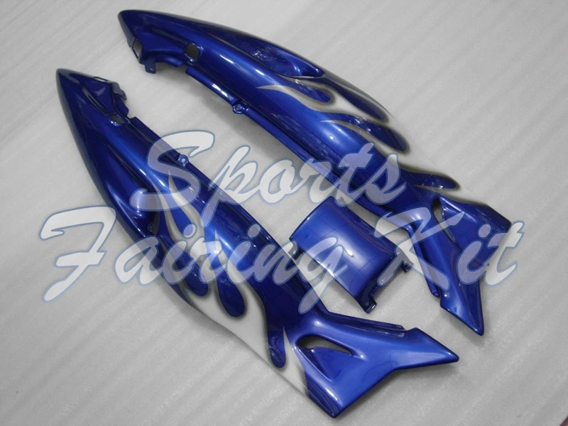 Корпус для YZF 600R 1997 2007 синие белые Обтекатели Thundercat 96 97 обтекатель YZF600R 00 01|Полные