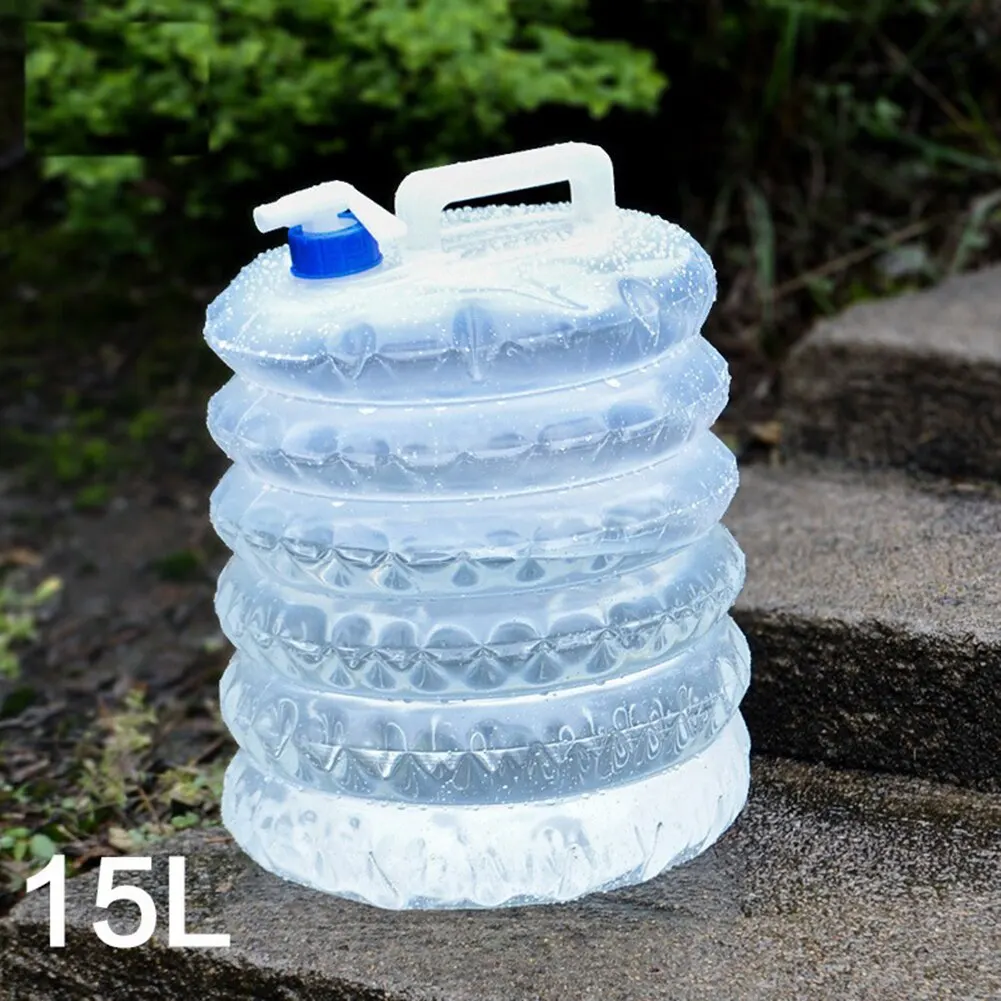 

Складная пластиковая бутылка для воды, 5 л, 10 л, 15 л