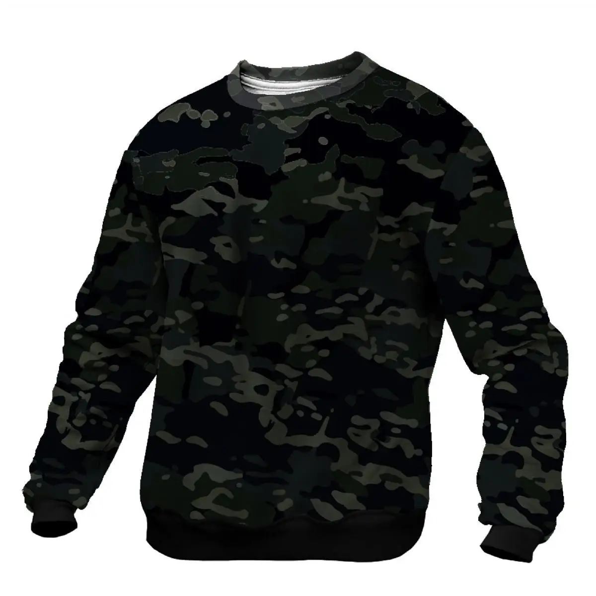 

Camouflage 3D Basic Sweatshirt
