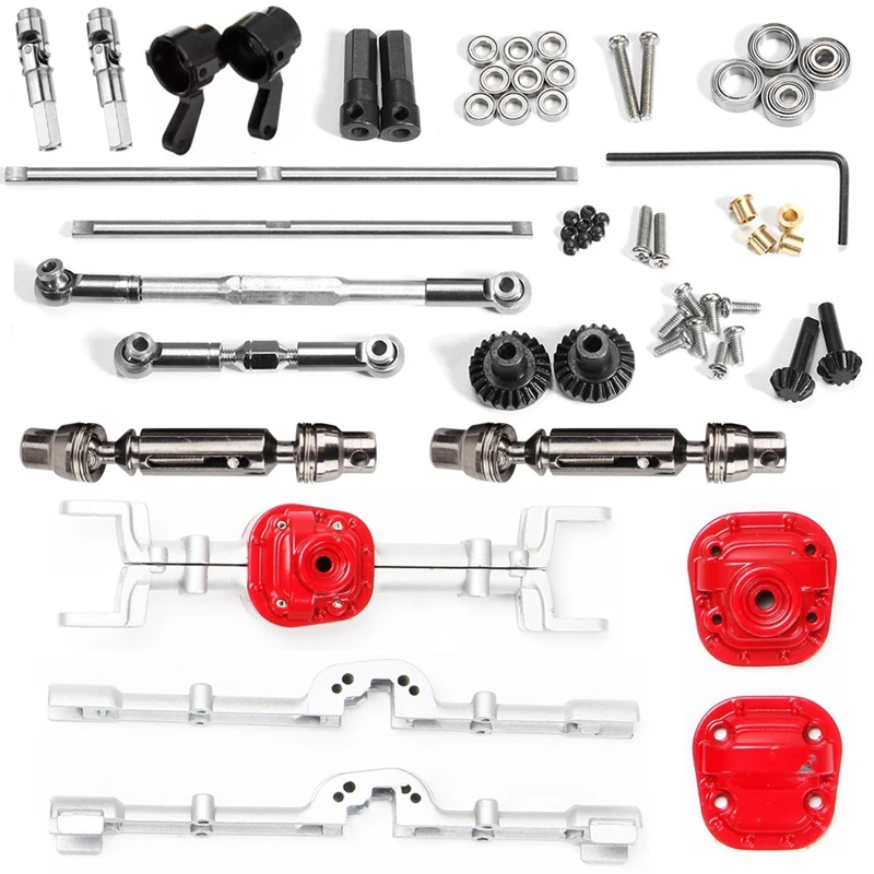 

Upgrade Front Rear Metal Gear Axle Housing Replacement Accessories for 1/12 MN D90 D91 96 99 99S RC Car