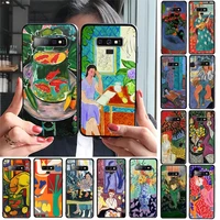 fhnblj henri matisse art painting phone case for samsung galaxy s20 s10 plus s10e s5 s6 s7edge s8 s9 s9plus s10lite 2020