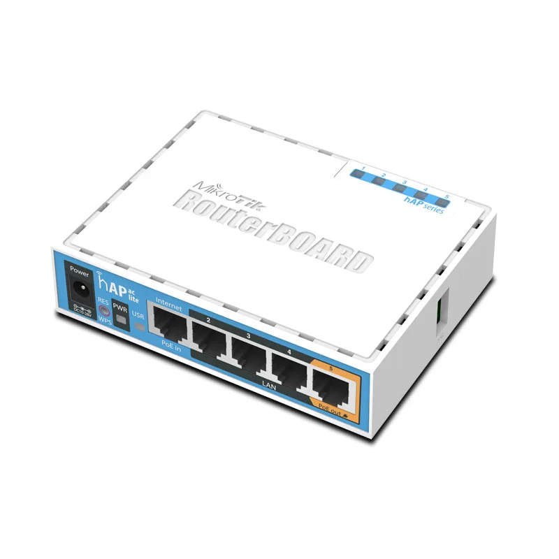 MikroTik RB952Ui 5ac2nD HAP AC Lite маршрутизатор ROS двухдиапазонный 2 4/5 ГГц AP беспроводной