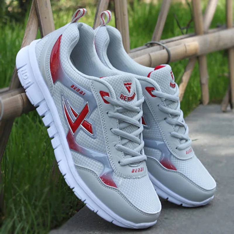 

LZJ New Shoes 2019 Arrivals Hot Mesh Breathable Ultra-light Lace-up Shoes Men Sneakers Spring Comfortable Men Vulcanize Shoes