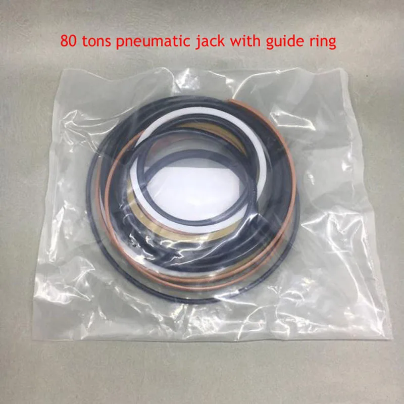 

80 90 100 120 Tons Pneumatic Jack, Oil Seal, O-ring, Large Rubber Ring, Cylinder Grid To Ring