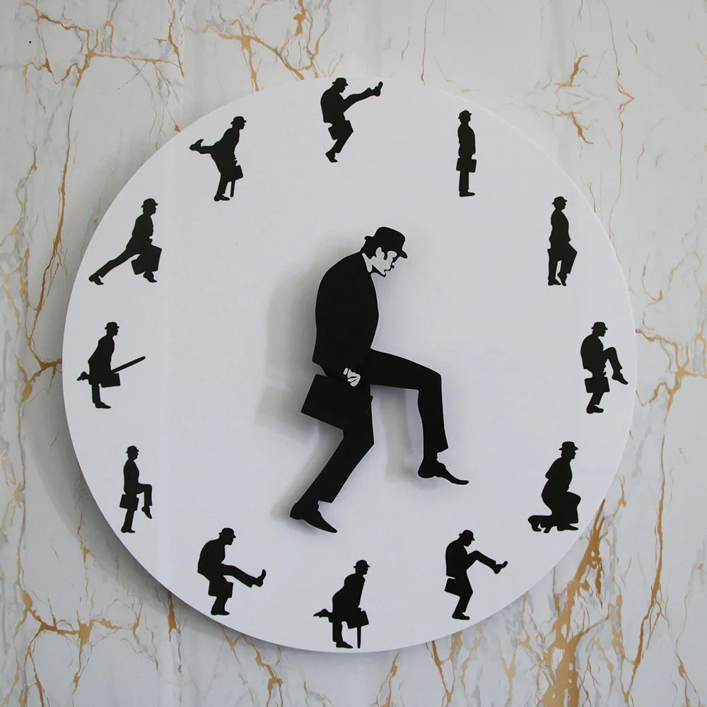 Новинка настенные часы с изображением Министерства по ходьбе и смешных прогулок