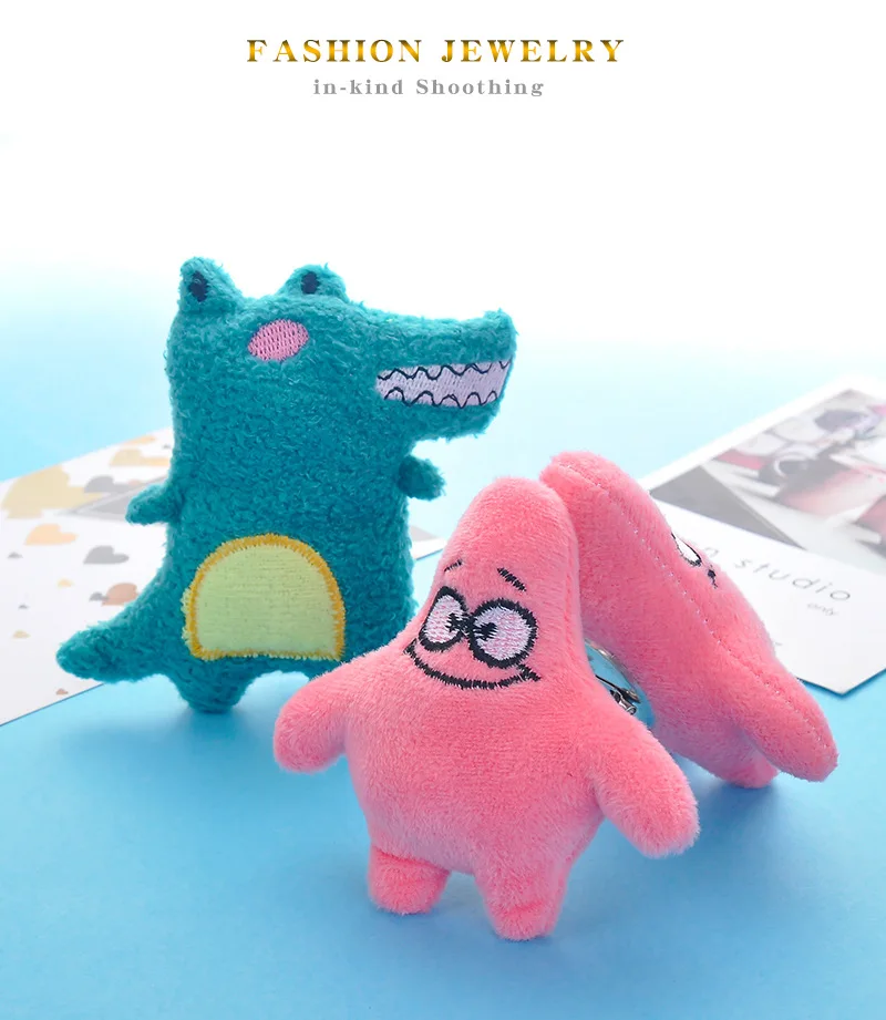 

Cute Cartoon Crocodile Plush Brooch Clothes Bags Accessories Animal Pin Badge Plush Stuffed Toy Dolls gifts for women