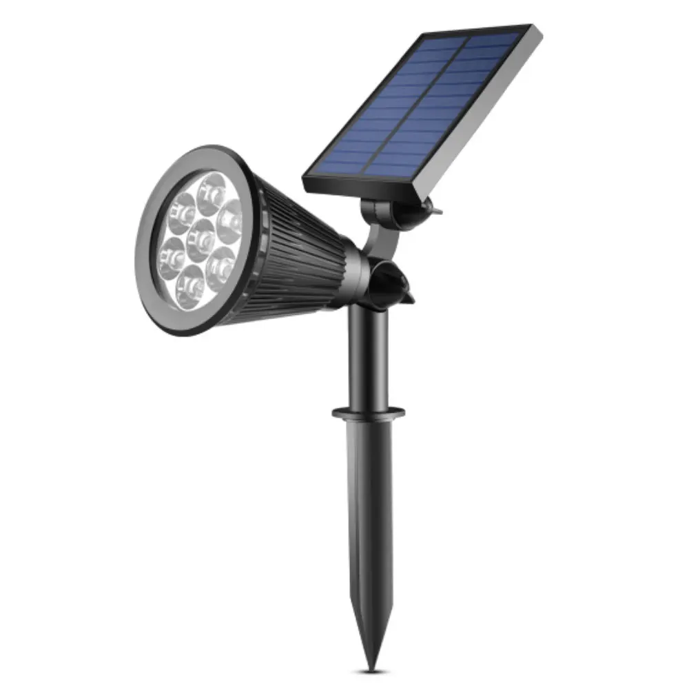 저렴한 태양 잔디 지상 플러그 조명, 4led/7led, 야외 방수 조명, 스포트라이트, 정원 장식, 풍경 색상 조명