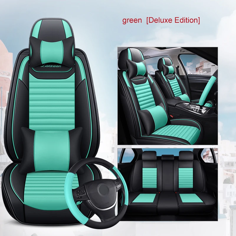 

luxury Full coverage car seat cover for CHEVROLET Aveo Corvette C5 coupe Evanda Blazer Cruze Captiva car Accessories