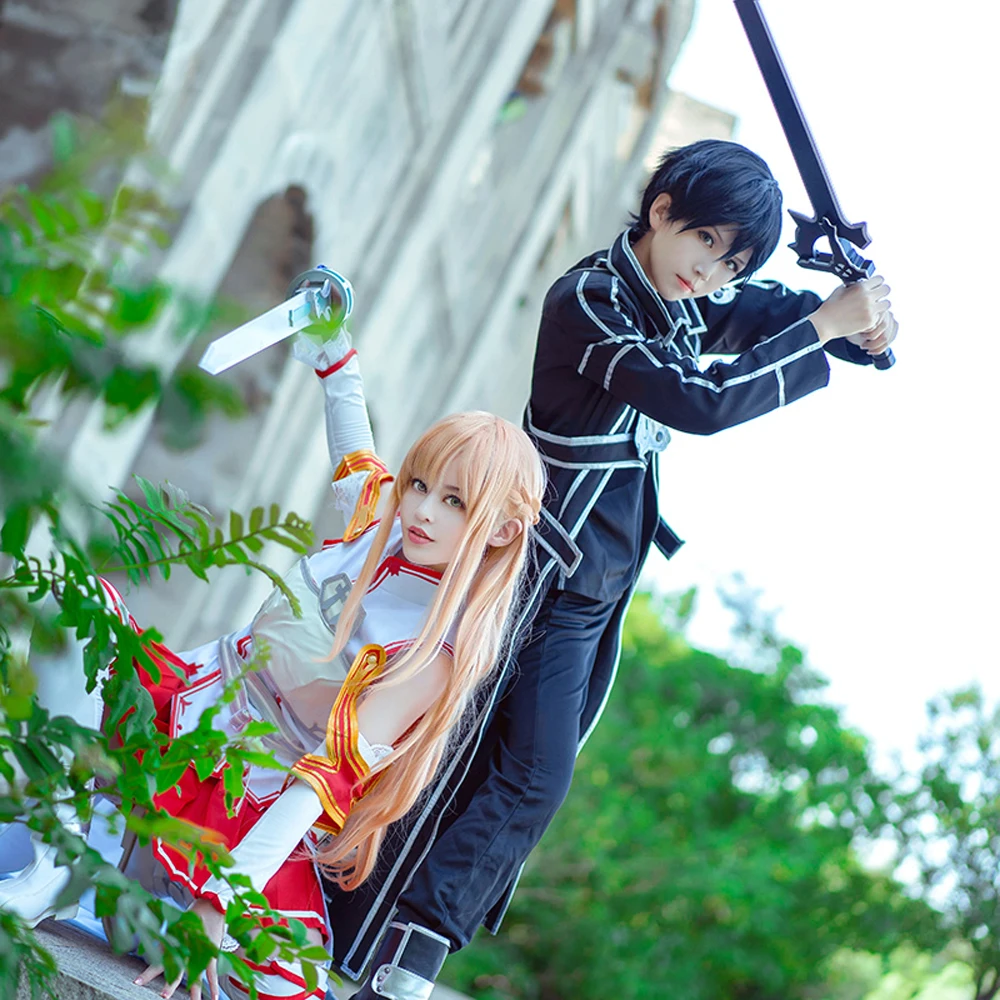 Костюмы для косплея VEVEFHUANG из аниме киригая Наруто искусство меча онлайн парики