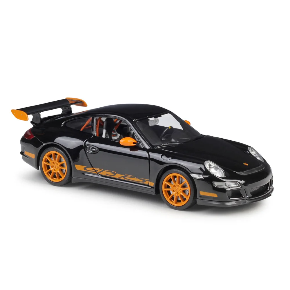 Модель автомобиля Welly 1:24 Porsche GT3 RS 997 из сплава игрушечные транспортные средства с