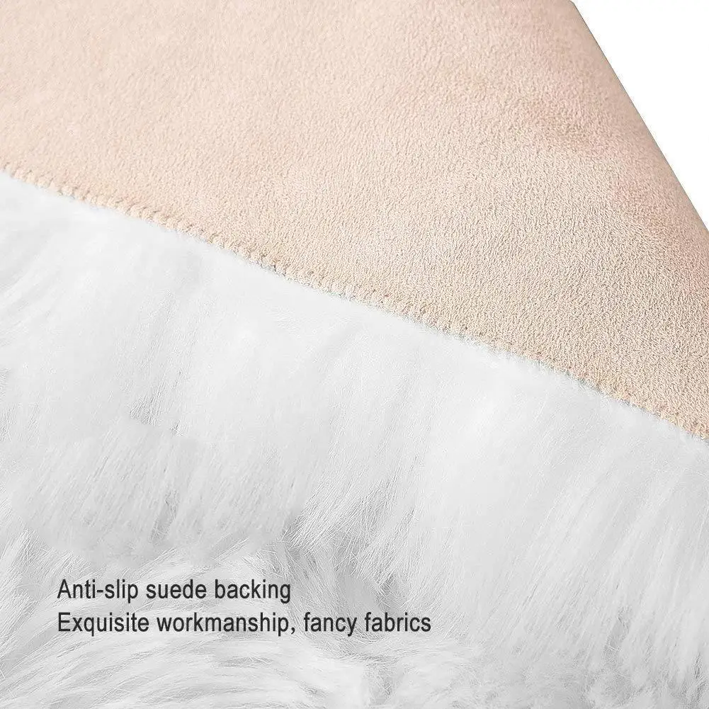 Мягкий ковер из искусственной овечьей кожи 60 х9 0/120 см|Коврик| |