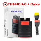 Thinkdiag автомобильный OBDII считыватель кодов полная система Авто Bluetooth сканер OBD2 диагностический сканер многоязычный