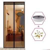 magnetic screen door curtain net anti insect mesh fly screen mosquito protection magnet curtains mesh for doors windows