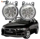 Автомобильный Стайлинг для Mitsubishi Lancer Sportback 2009-2010 2011-2016 9 шт светодиодные чипы противотумансветильник ры H11 H8 12 В Галогенные Противотуманные фары s